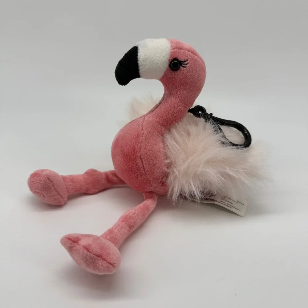 Scentsy Buddy Clip Farah Flamingo Pink Fluffy Plush Backpack Charm Scented